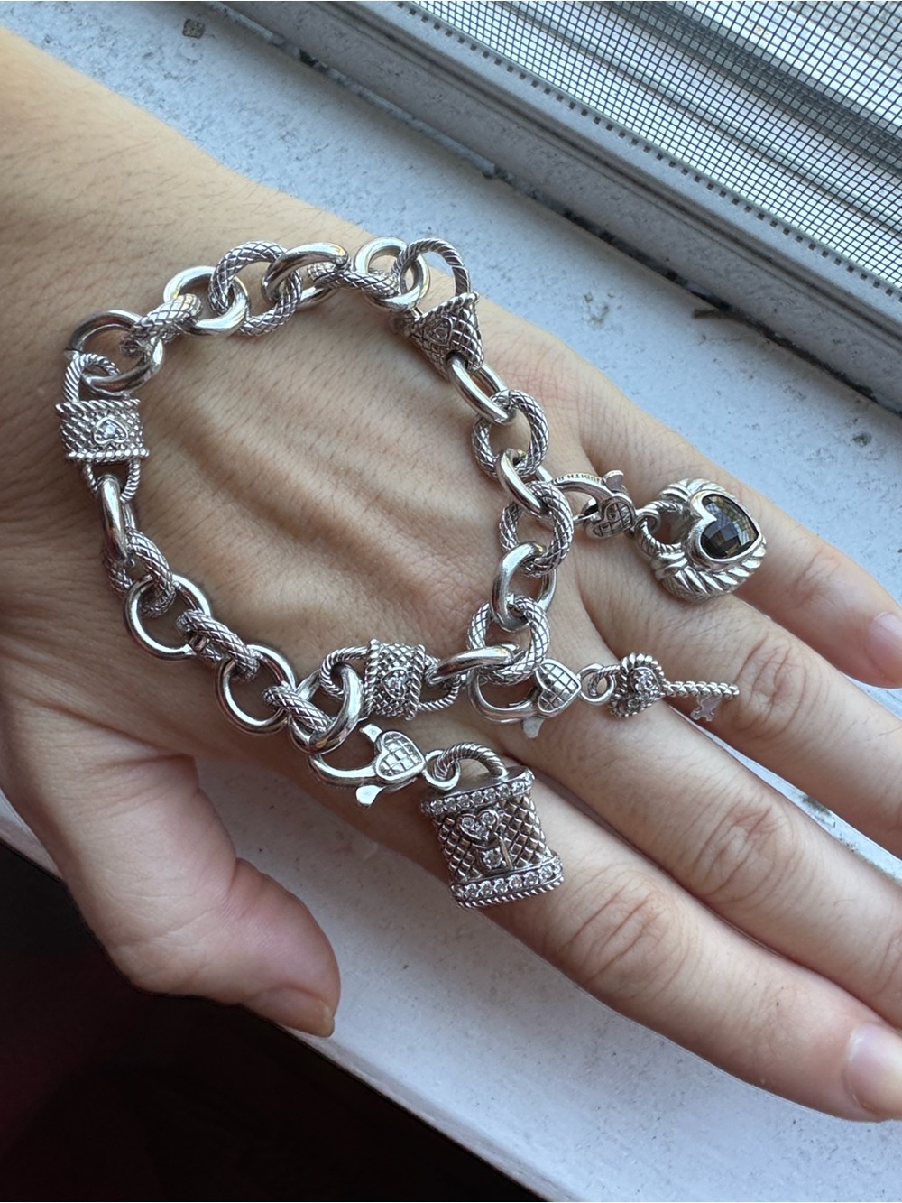 Judith Ripka Sterling silver cz jewelry assortment! - items are sold separately - Picture 8 of 14